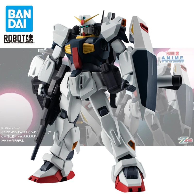 Original BADNAI ROBOT RX-178 Gundam Mark-Ⅱ Action Assembly Figure group Modèle de Collection intensiette Ornement Anniversaires Cadeau