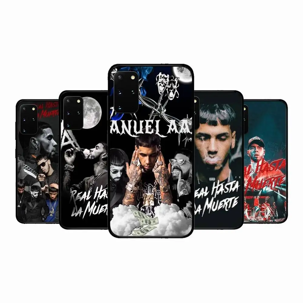 Anuel AA Real Hasta La Muerte Phone Case For Samsung S 24 Fe 25 Ultra Plus 20 Lite 21 30 22 23 24 22 Ultra 5G Fundas