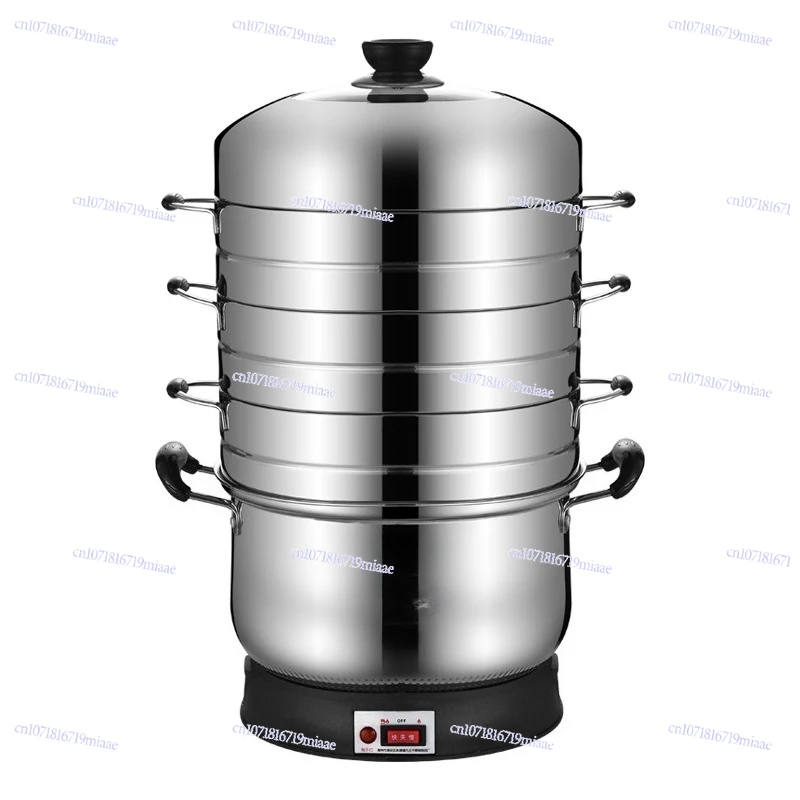 Multifunctional Commercial Cooking All-in-one Pot Thickened Large Capacity Steamed Rice Steamed Fish Pot Gift Stainless