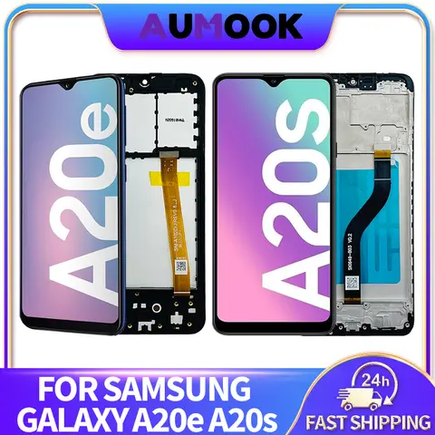 LCD Display For Samsung Galaxy A20e A202 A20s A207 Touch Screen Digitizer Assembly A202F A202K A207F A207M Screen Display Parts