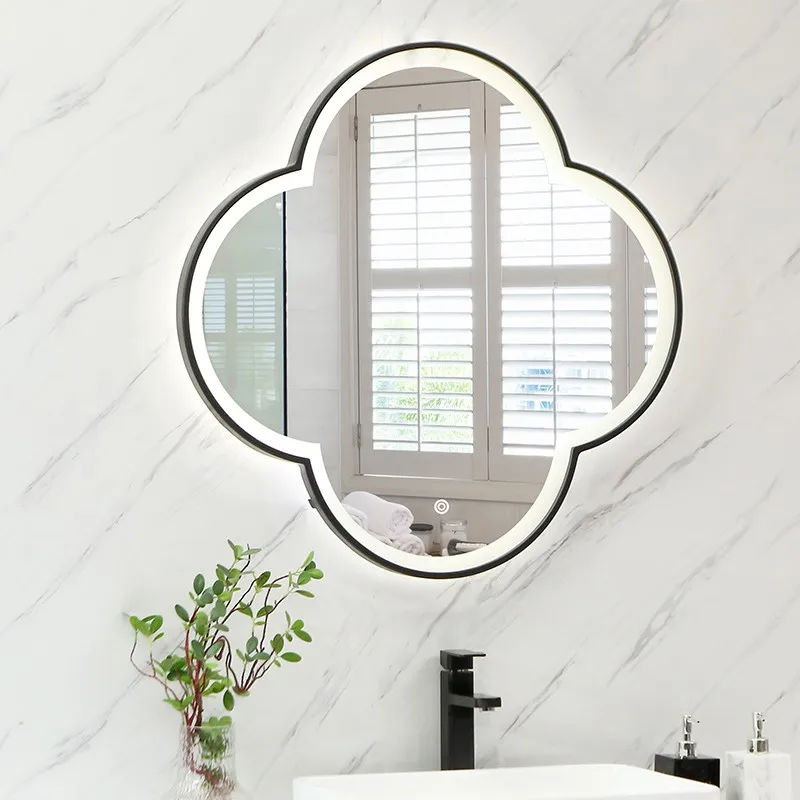 Barber Shop Decorative Mirrors Bathroom Makeup Decorative Mirrors Handicraft Espejo Pared Household Products BL50DM