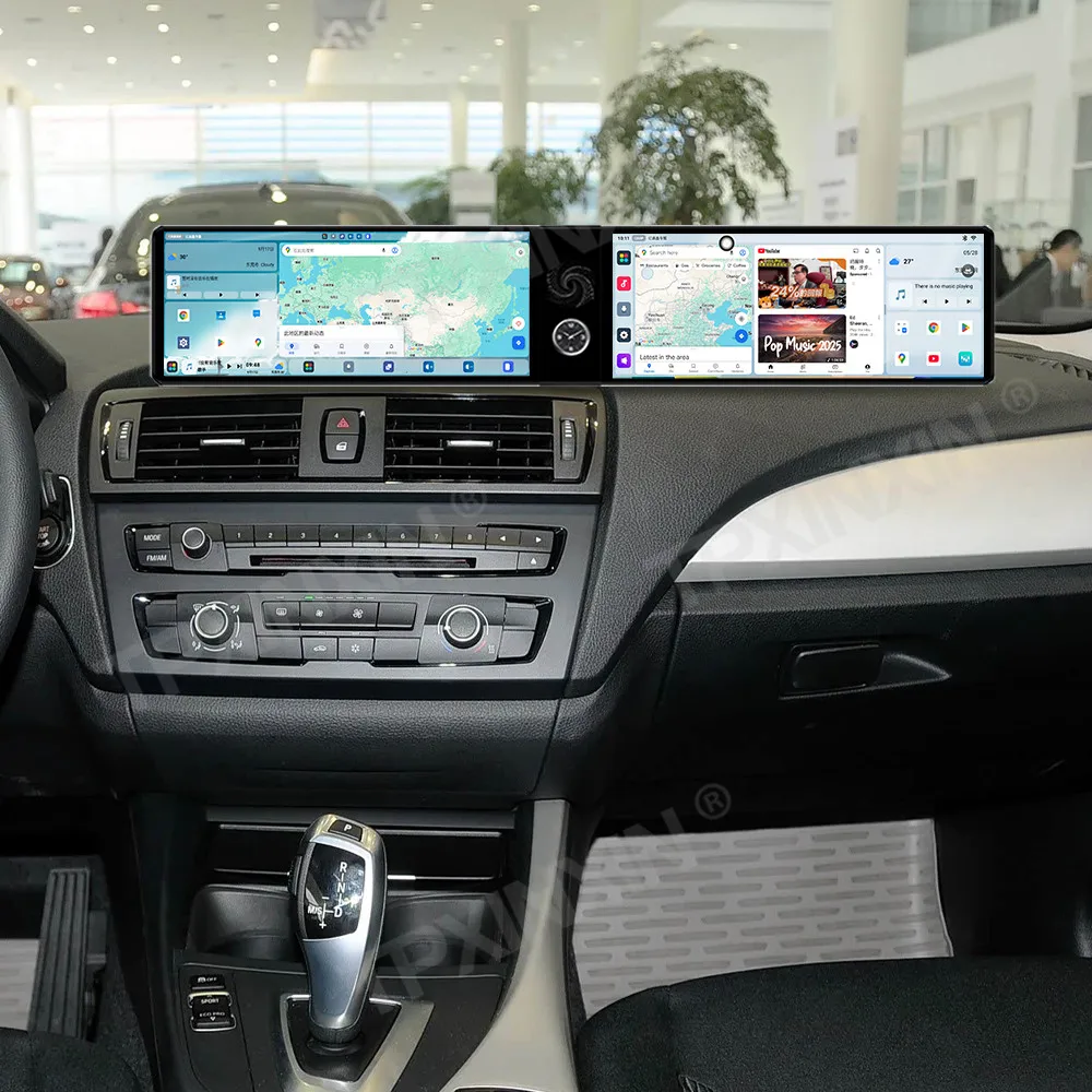 

Android Auto GPS Navi For BMW 1 Series F20 / 2 Series F21 2012-2017 Dual Screen Co-pilot Car Radio Stereo DSP Headunit Carplay