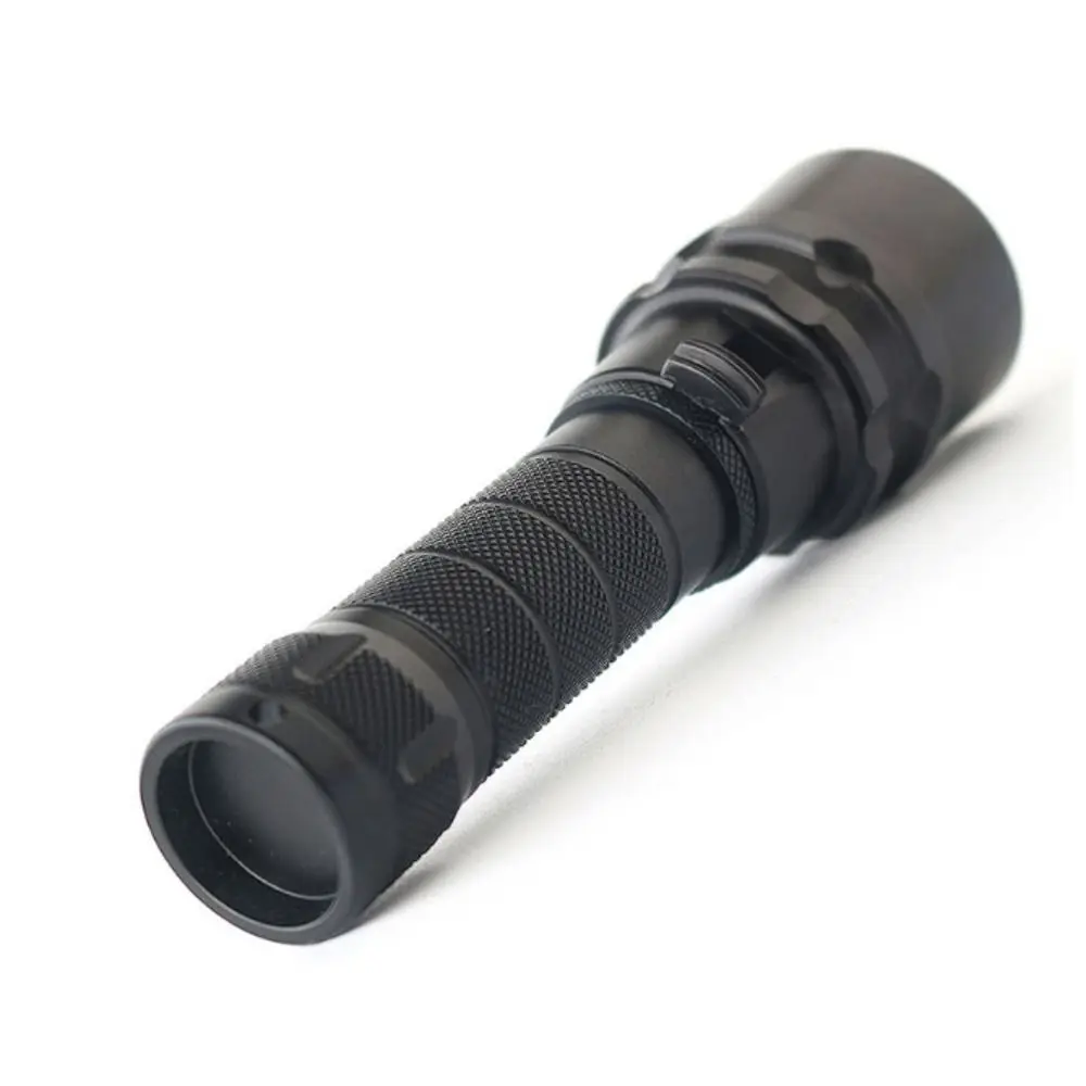 ไฟฉายดำน้ำกำลังสูง IP68 กันน้ำ ไฟ LED ระดับมืออาชีพ พร้อมเชือกถือ สำหรับดำน้ำลึก