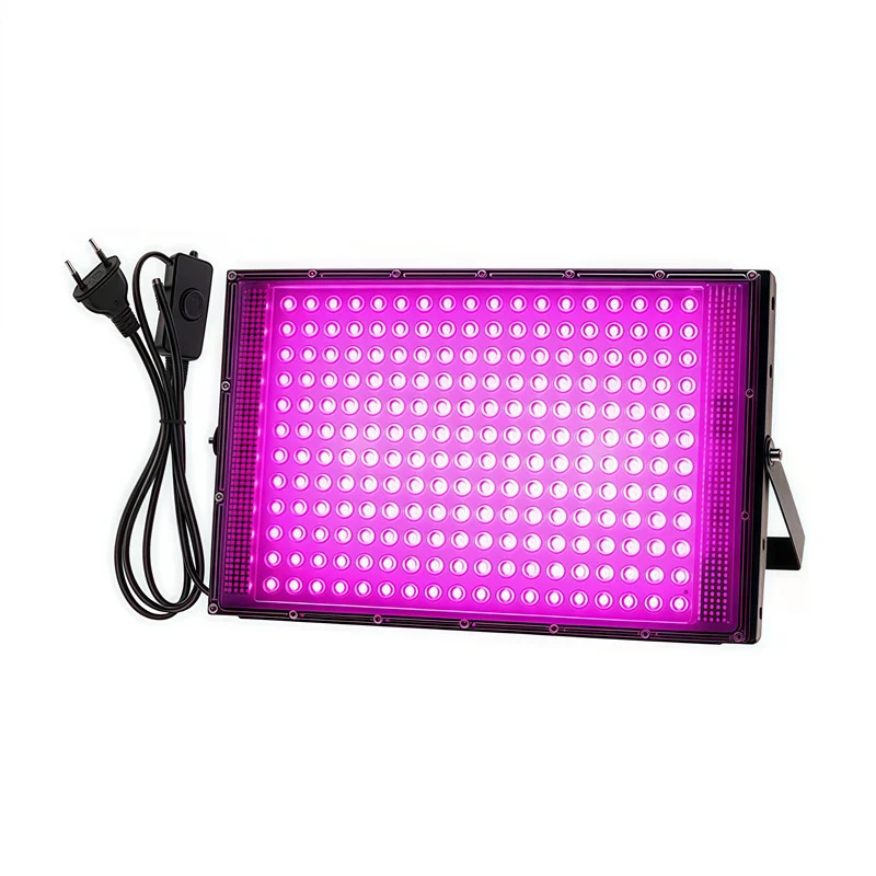 Full Spectrum LED Grow Light Phyto Lamp AC 220V 50W 100W with EU Plug for Greenhouse Hydroponic Plant Growth Floodlight Lighting