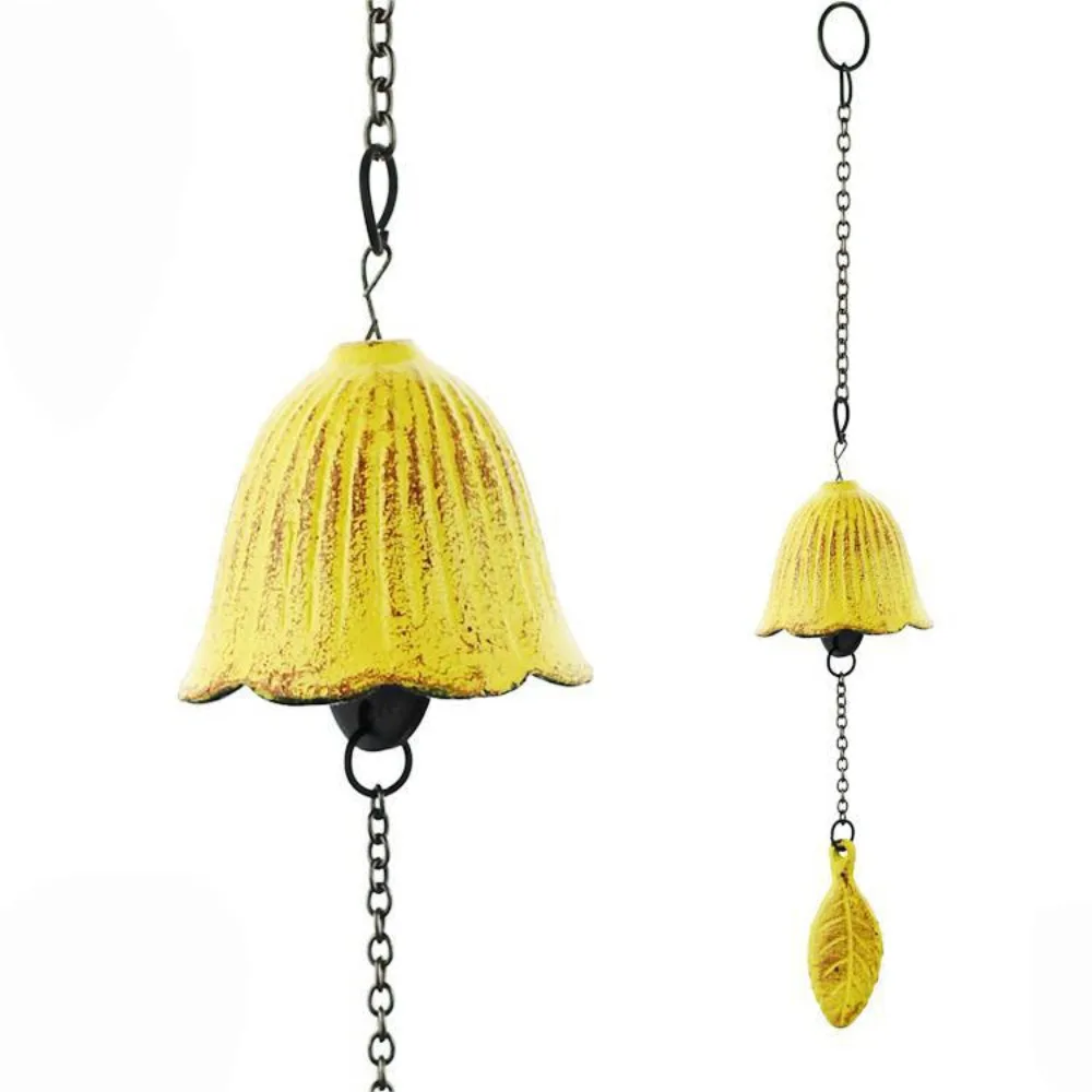 Durable Cast Iron Wind Chime Decorations Metal Handmade Wind Chimes Holiday Gift Window Ornament Hanging Decoration Home Garden