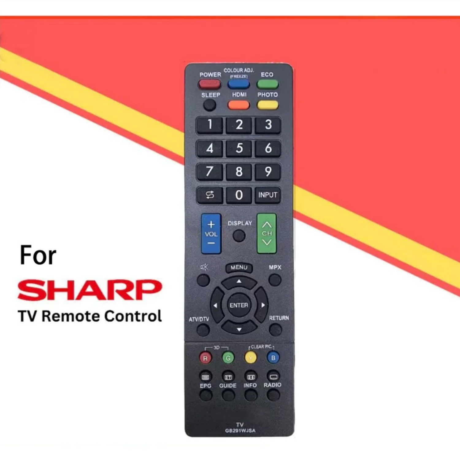 Nuevo Control remoto GB291WJSA apto para Sharp TV CONTROL remoto Smart LED LCD TV