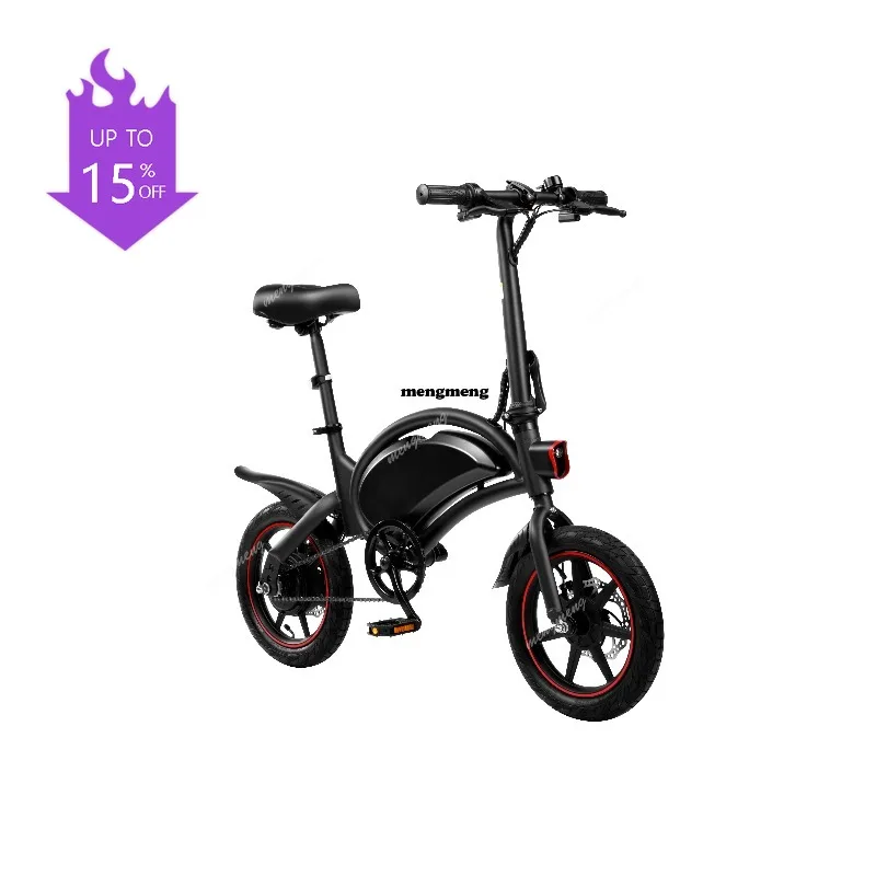 A61 Advanced  Warehouse D3F New 2 Wheel Front and Back Light 250w Motor  Adjustable Seat Foldable 14 Inch Adult Electric