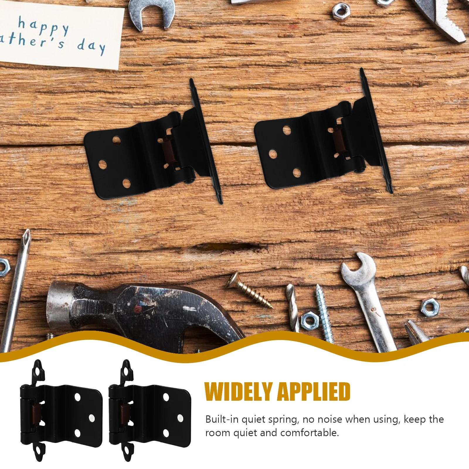 

2pcs Self-Closing Metal Door Hinge Repair Kit niture Hardware Durable Small For Kitchen Shoe Cabinet Doors Corner Hinge Tools