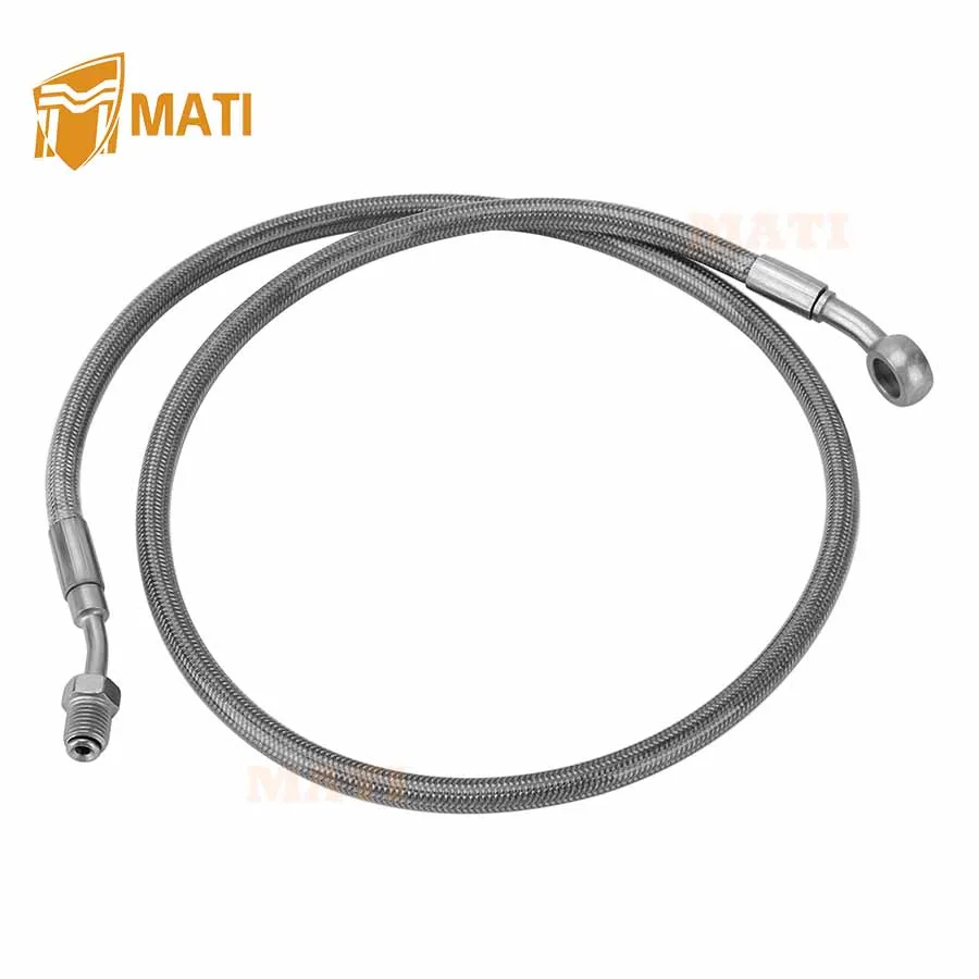 

M MATI Front Left/Right Brake Hose Line for Polaris Sportsman 1000 850 550 Scrambler 1000 850 2014-2024 1911668