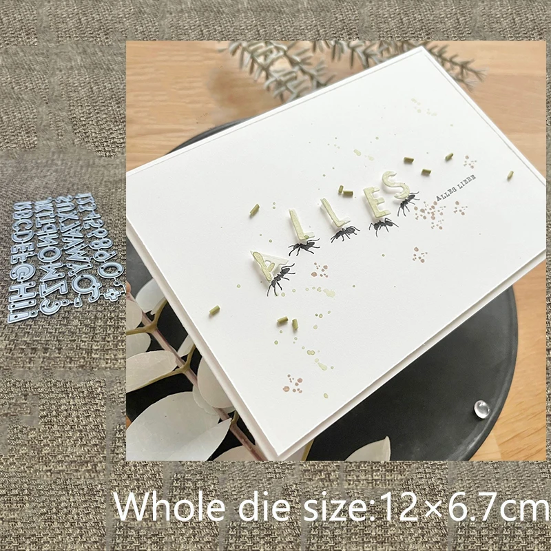 

Металлический трафарет XLDesign, форма для высечки букв, украшения для скрапбукинга, высечка для альбома, бумаги, тиснения для рукоделия