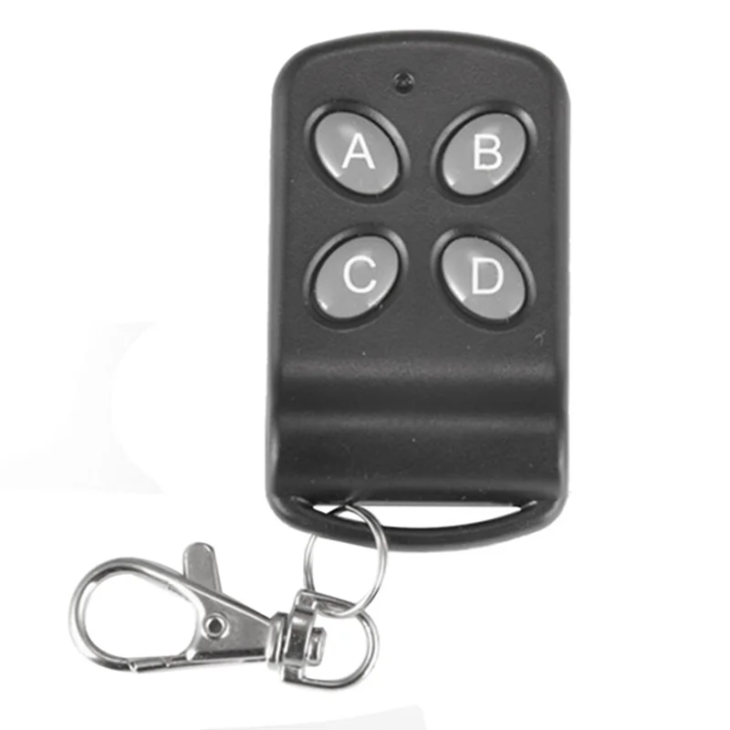 5 шт. беспроводной пульт дистанционного управления, 4 канала, 433 МГц, кнопка выключателя света, копия, клон, код, Дубликатор, ключ, гаражная дверь, окно
