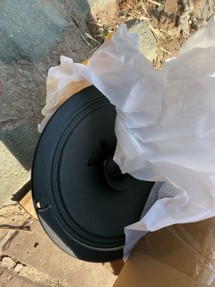 For HiFi 8 Inch Dual Cone Full Range Speaker Driver, Clear Pure Sound Loudspeaker Unit for Audio DIY Project