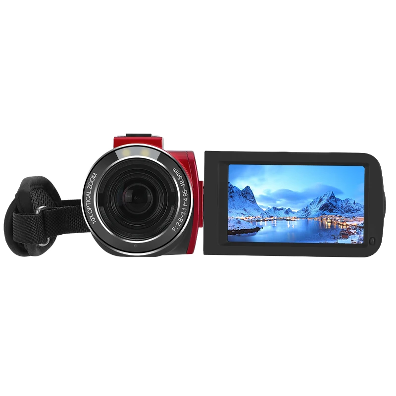 Cheap Optical Camcorder Live Streaming High Quality Fashion 4K Video Camera Vlog Home Camera