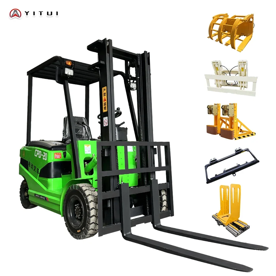 

Recommended Individuals 2 Ton Mini Electric Forklift Battery-Powered Small Lifter Customized Electric Forklift