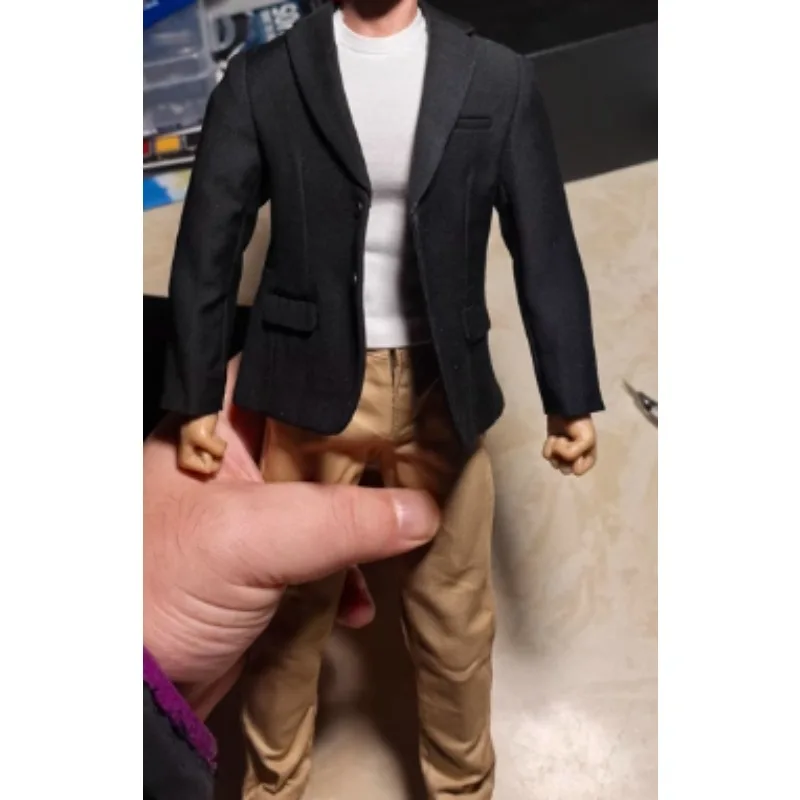 

Мужские фигурки в масштабе 1/6, модный костюм, пальто, модель одежды для 12 дюймов M35/AT027, сильное мышечное тело