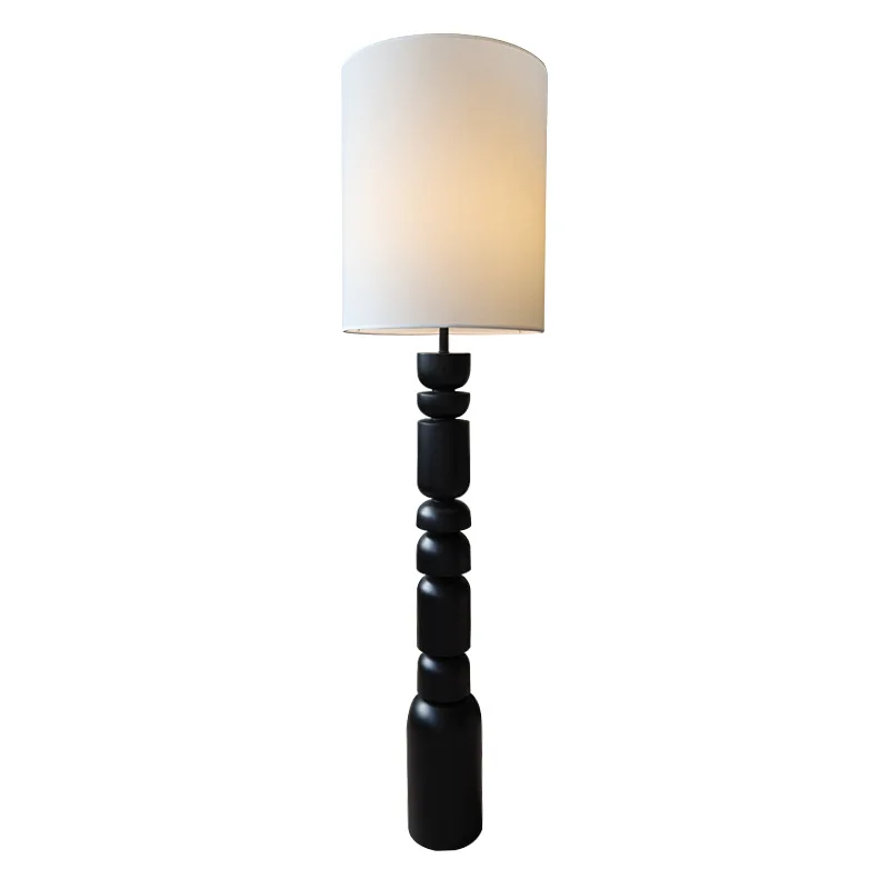 New medieval living room floor lamp, French retro, design sense wabi-sabi