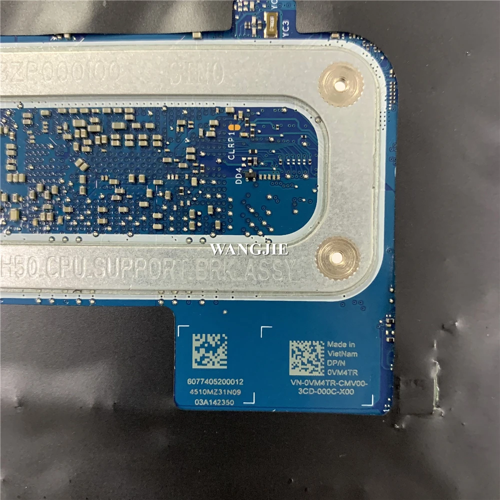 For DELL Inspiron 16 5645 Laptop Motherboard KDI62 LA-N561P CN-0VM4TR 0VM4TR  Ryzen 5 8540U CPU 100% Working