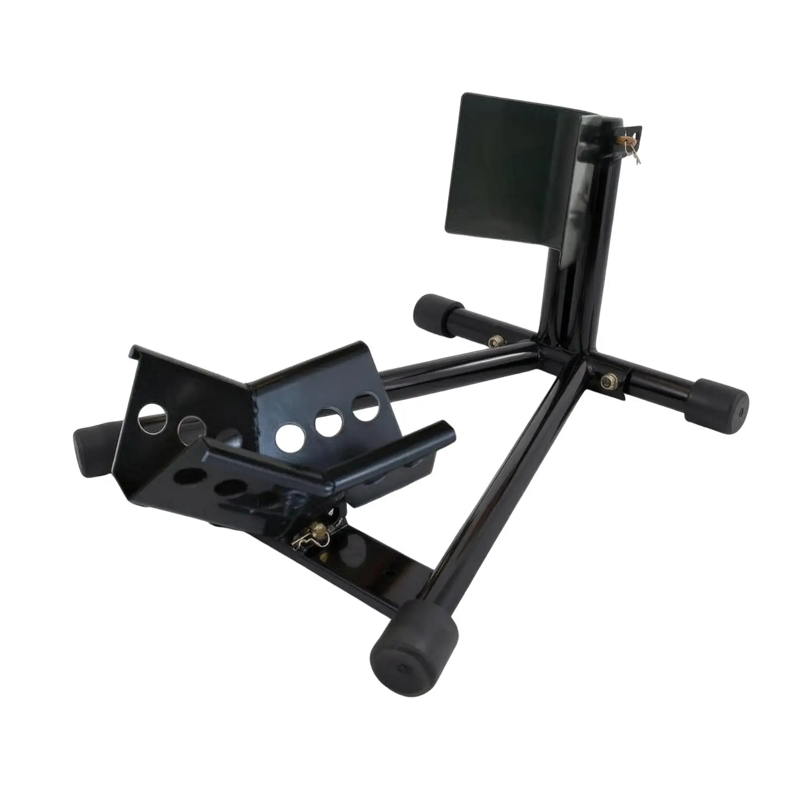 Motorcycle Front Wheel Stand Stable Motorcycle Wheel Chock Powder-Coated