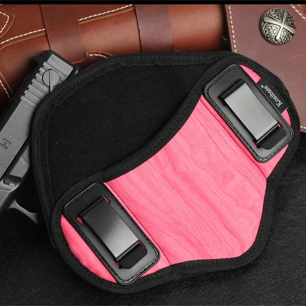 

Portable Hunting Holster PU Leather Concealed Gun Pouch for Glock 17 19 23 32 Sig Sauer Beretta Kahr Bersa Thunder Gun Holsters