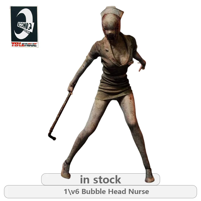 ICONIQ STUDIOS Original 1\6 Mobile Puppe Serie Blase Kopf Krankenschwester Action Figur Modell Spielzeug Bewegliche Modell Ornamente Geschenke Für Jungen