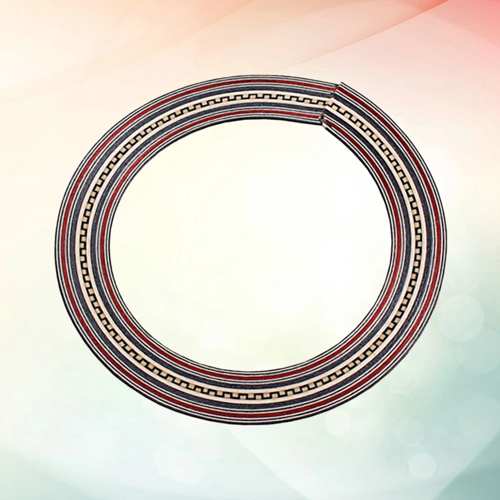 الصوتية الكلاسيكية الفم زهرة الغيتار روزيت البطانة الورود الشارات أذن البحر المواد