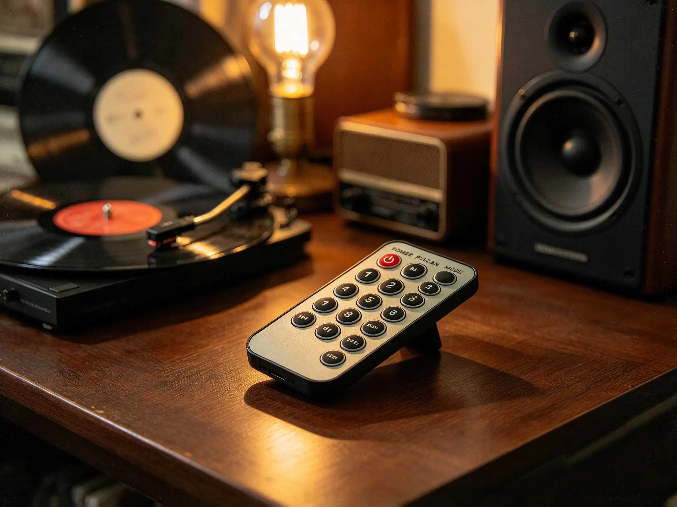 Remote Control For Pure Acoustics MCP-20BT & UR-Sound YA-6020MLB & Squeak Beatflow SQ1005 Portable Wireless LED Speaker