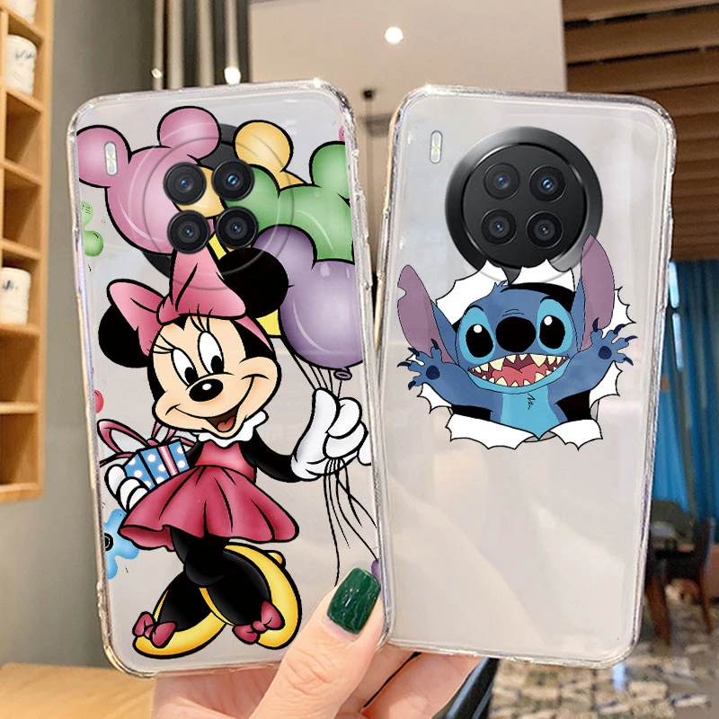 Funda transparente de TPU para teléfono Redmi 13C 4G POCO C65, Mickey, Minnie Mouse, Daisy, Pato Donald, Stitch, POCO C65