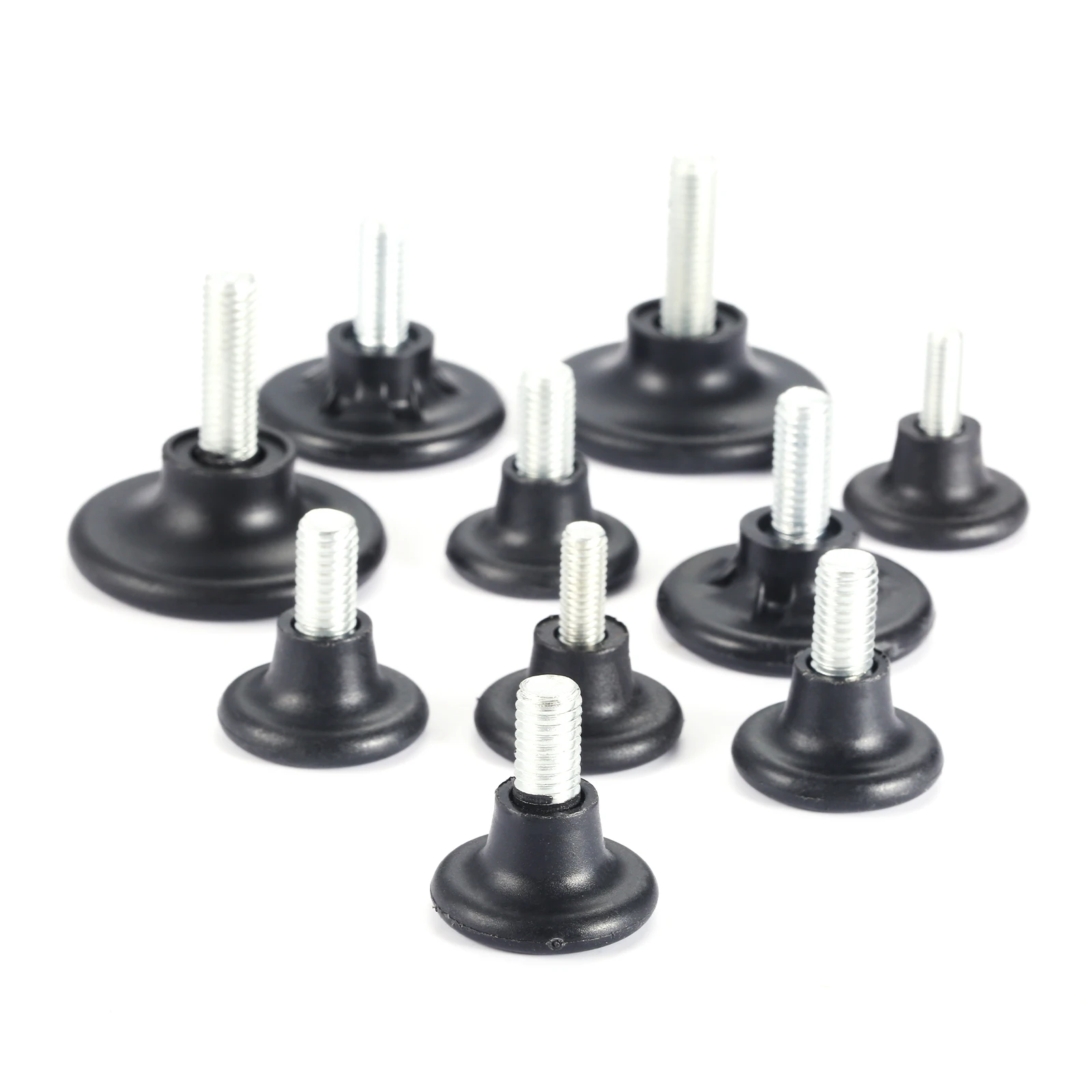 

5/10pcs Adjustable Furniture Feet Pad M6/M8 Screw Leveling Height Bolt Balance Table Leg Chair Sofa Base Protector Reduce Noise