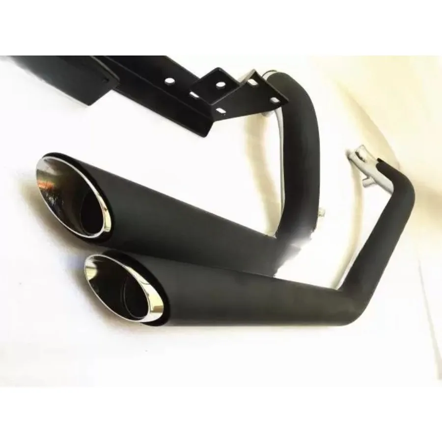 Suitable for Harley XL883 1200 X48 modified exhaust pipe VH exhaust 2 outlets