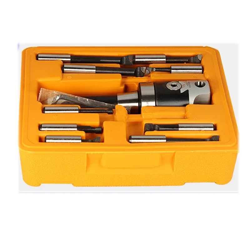 New Small R8 3inch Hole Lining Machine Milling Machine Fine Boring Head Fine Adjustment Fine Boring Tool Set Inner Hole Boring