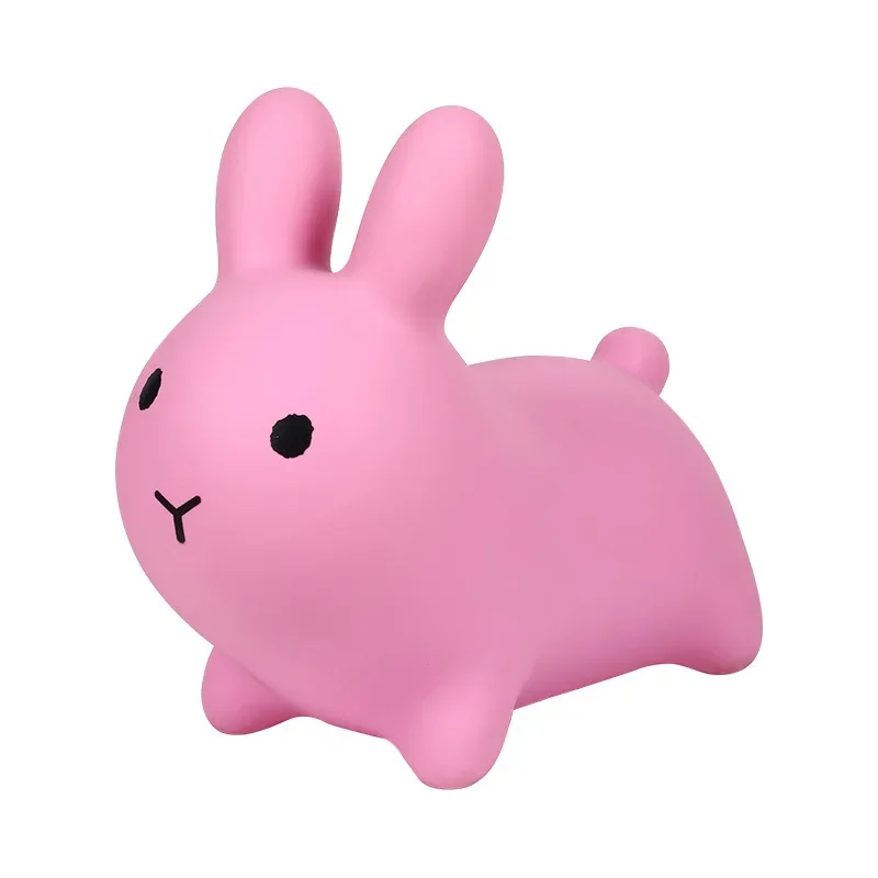 Inflatable Bouncy Bunny Hopper Soft Cute Kids Animal Rabbit Bouncer PVC Jumping Ride on Children Baby Play Toys
