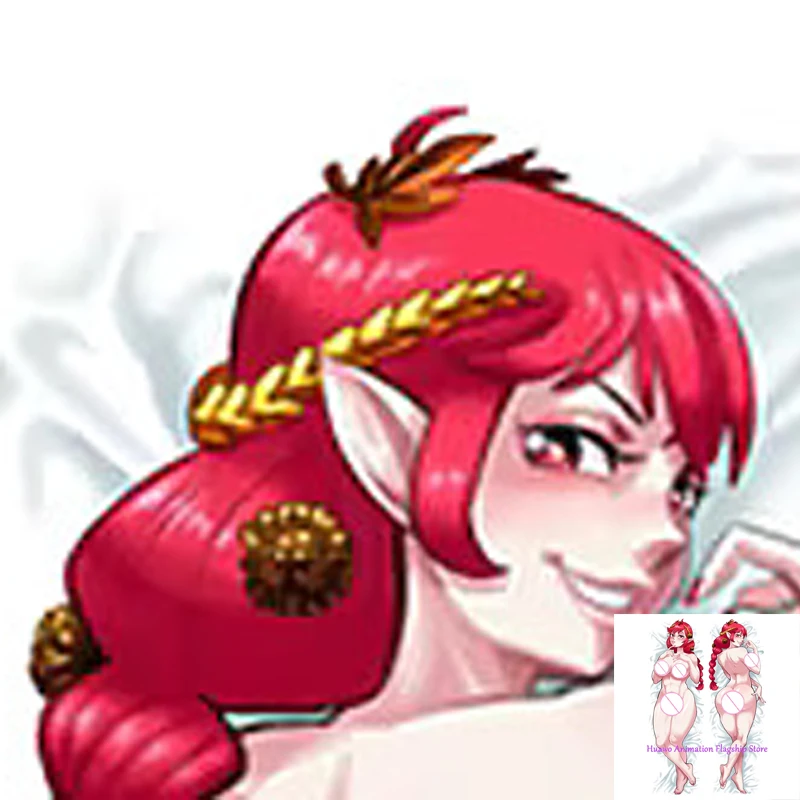 

Dakimakura Anime Pillow Cover Hinabobina Double Sided Print 2Way Cushion Cover Xmas Gifts