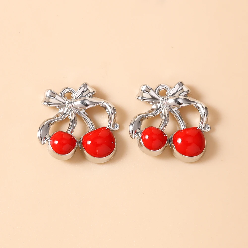 Leslie 5-teiliges Modisches Weihnachts-Charms-Set, Niedliche Weihnachtsglocken-Anhänger für Ohrringe und Halsketten-Herstellung – Detail 26
