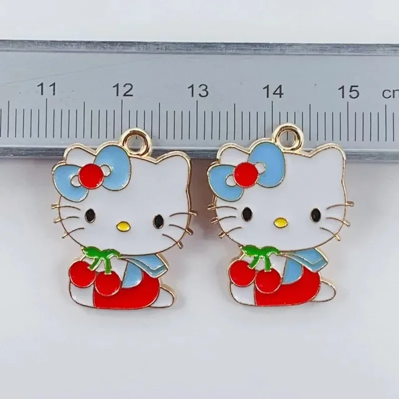 10pcs Cat Charm for Jewelry Making Bulk Animal Earring Pendant Bracelet Necklace Charms Accessories Diy Craft Supplies