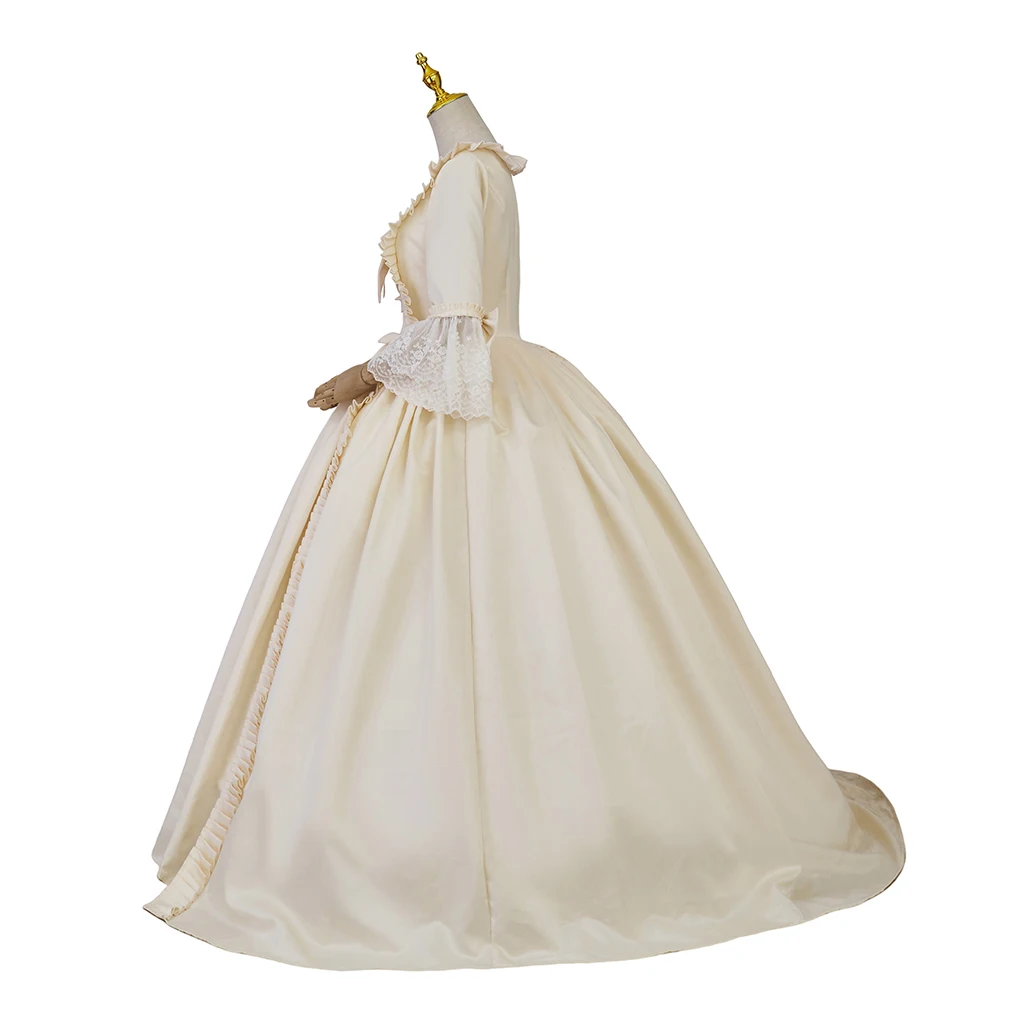 

Custom Made Queen Charlotte Cosplay Costume Colonial Ball Gown George III Period Dress Rococo Wedding Gown