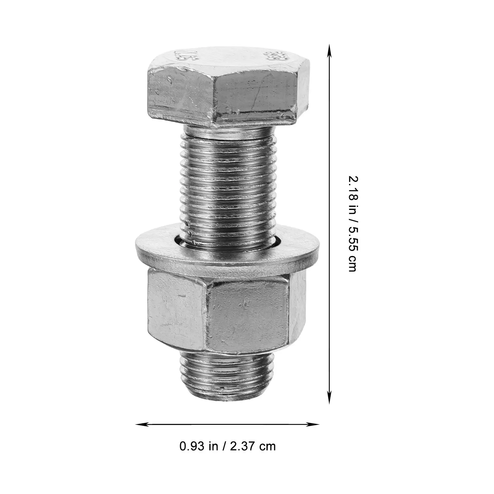 Hidden Money Bank Containers Realistic Fake Bolt Silver Safe Storage Box for Cash Pill Small Hide Mechanical Safe