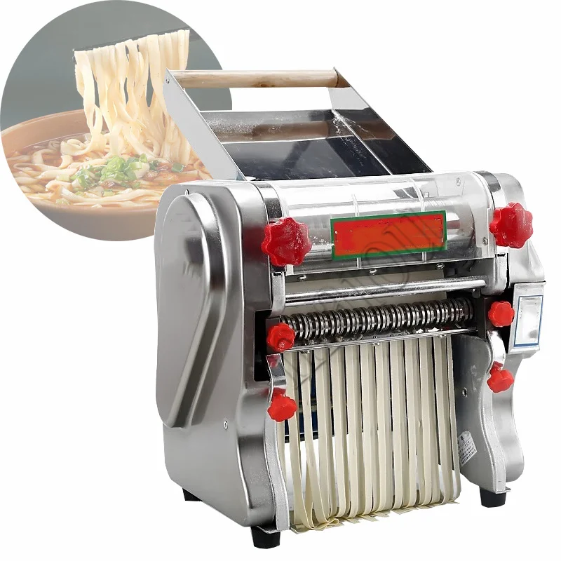 Electric Desktop Pasta Dumpling Maker Noodle Press Machine Stainless Steel Noodle Machine Commercial Kneading Noodle Machine