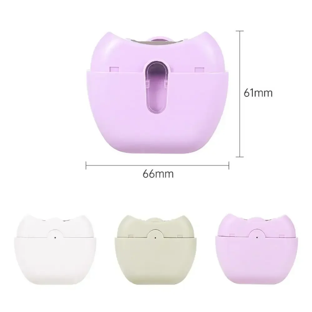 라이트 미니 네일 트리머가있는 충전식 전기 손톱깎이 어린이 성인을위한 범용 네일 케어 자동 손톱 깎기