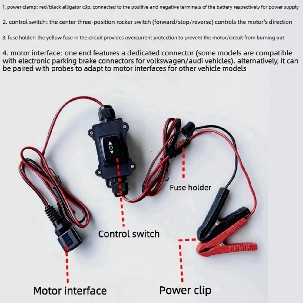 Brake Pad Replacement Tester Car Electronic Motor Return Tool Universal No Computer One Key Reset
