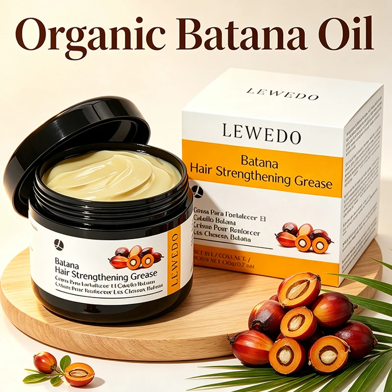 Batana Butter Batana Hair Oil 20g No-Rinse Hair Mask Repairs Split Ends Breakage Deep Nourishes Hair Care Cream Repair Damaged
