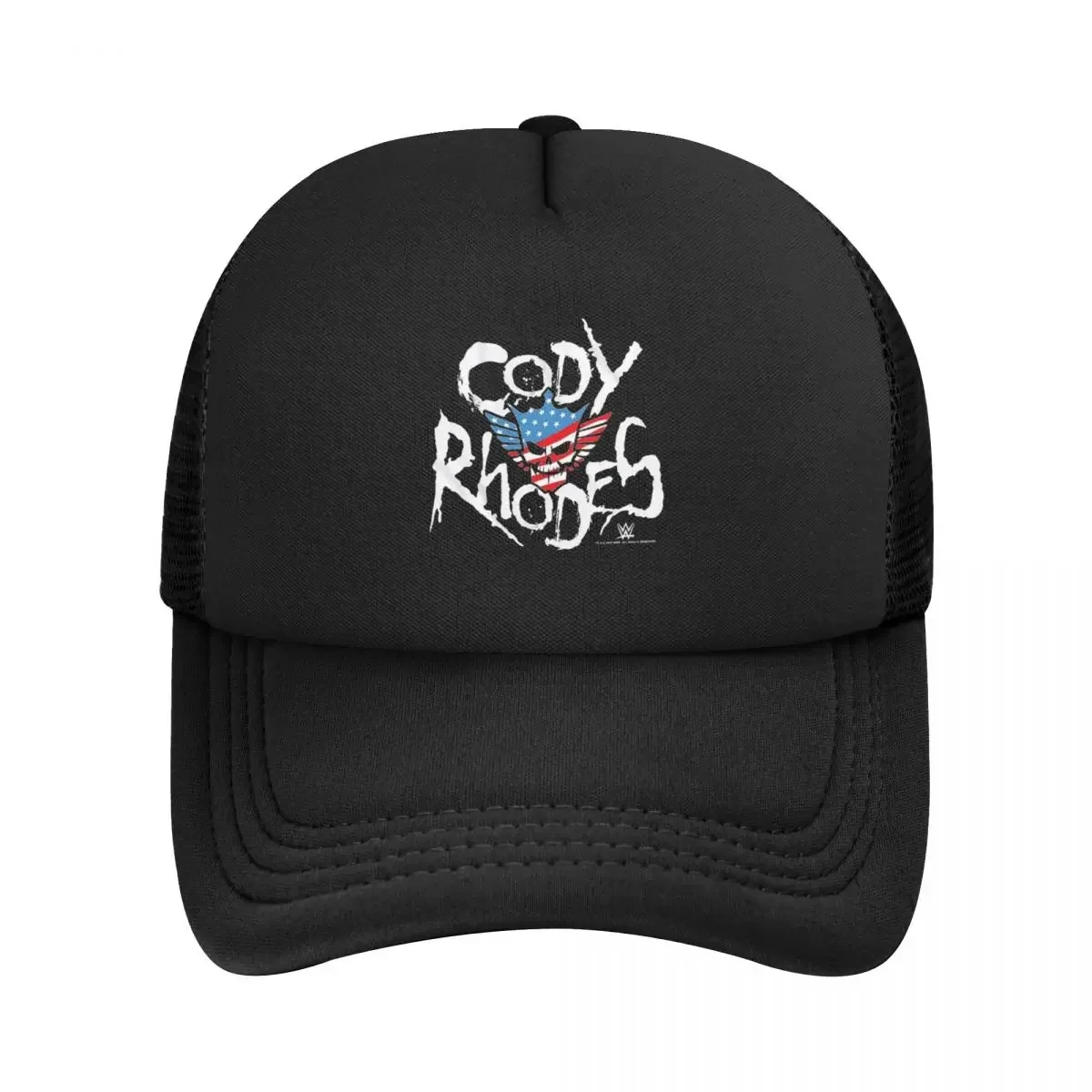 Cody Rhodes American Mesh Baseball Caps Men Women Hip-Hop Trucker Hat Hat Adjustable Polyester Dad Hat Summer Trucker Caps