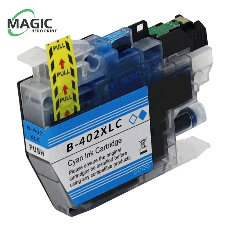 Magic Hero LC402XL Compatible Ink cartridge for Brother MFC-J5340DW MFC-J6740DW MFC-J6540DW MFC-J6940DW Printer LC402 Dye Ink