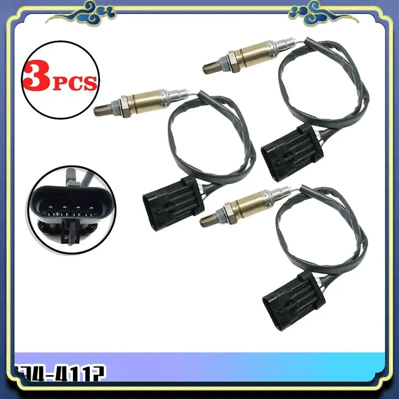AU16-3PCS Car Oxygen Sensor 234-4112 For Chevy Blazer S10 GMC Jimmy Olds Bravada 4.3L 1996-2001 Parts