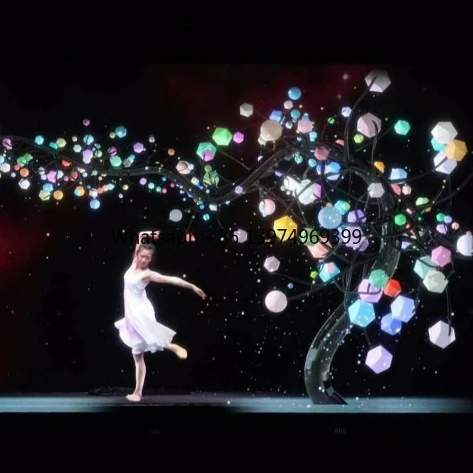 3D Holographic Projection Display/Stage Holographic Foil with Pepper's Ghost Technology