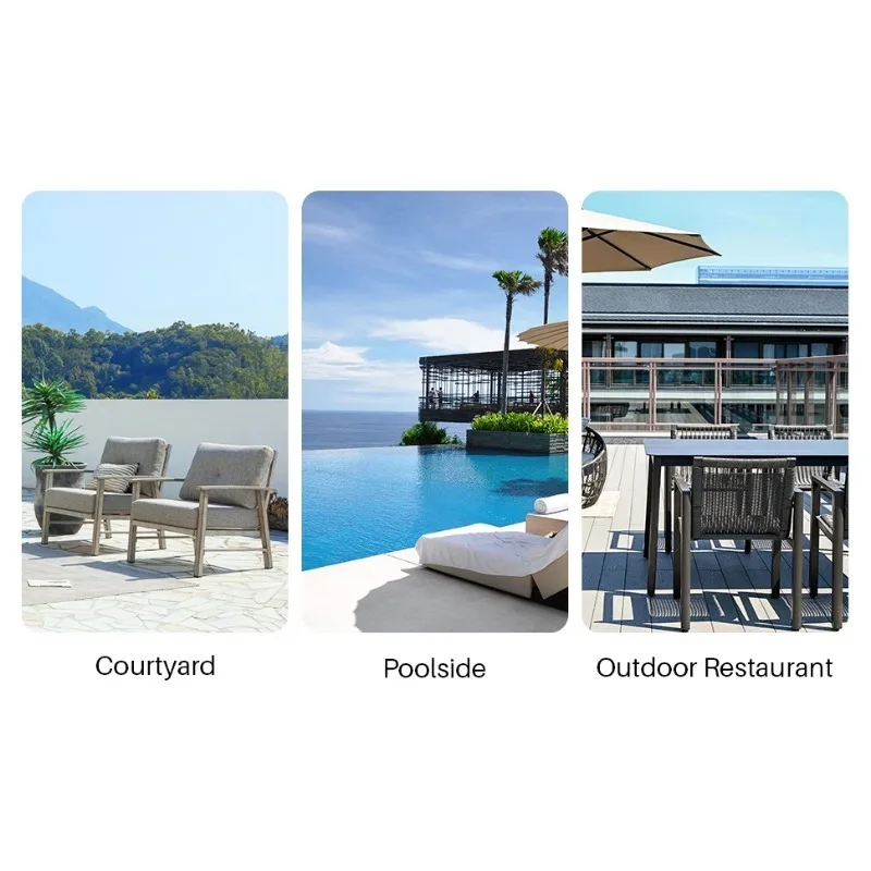 اللاسلكي الحفر غرزة بالمنشار الأحذية مجموعات أثاث الفناء 7 قطع في الهواء الطلق حديقة صالة محول أريكة مجموعة عيد الميلاد على ظهره