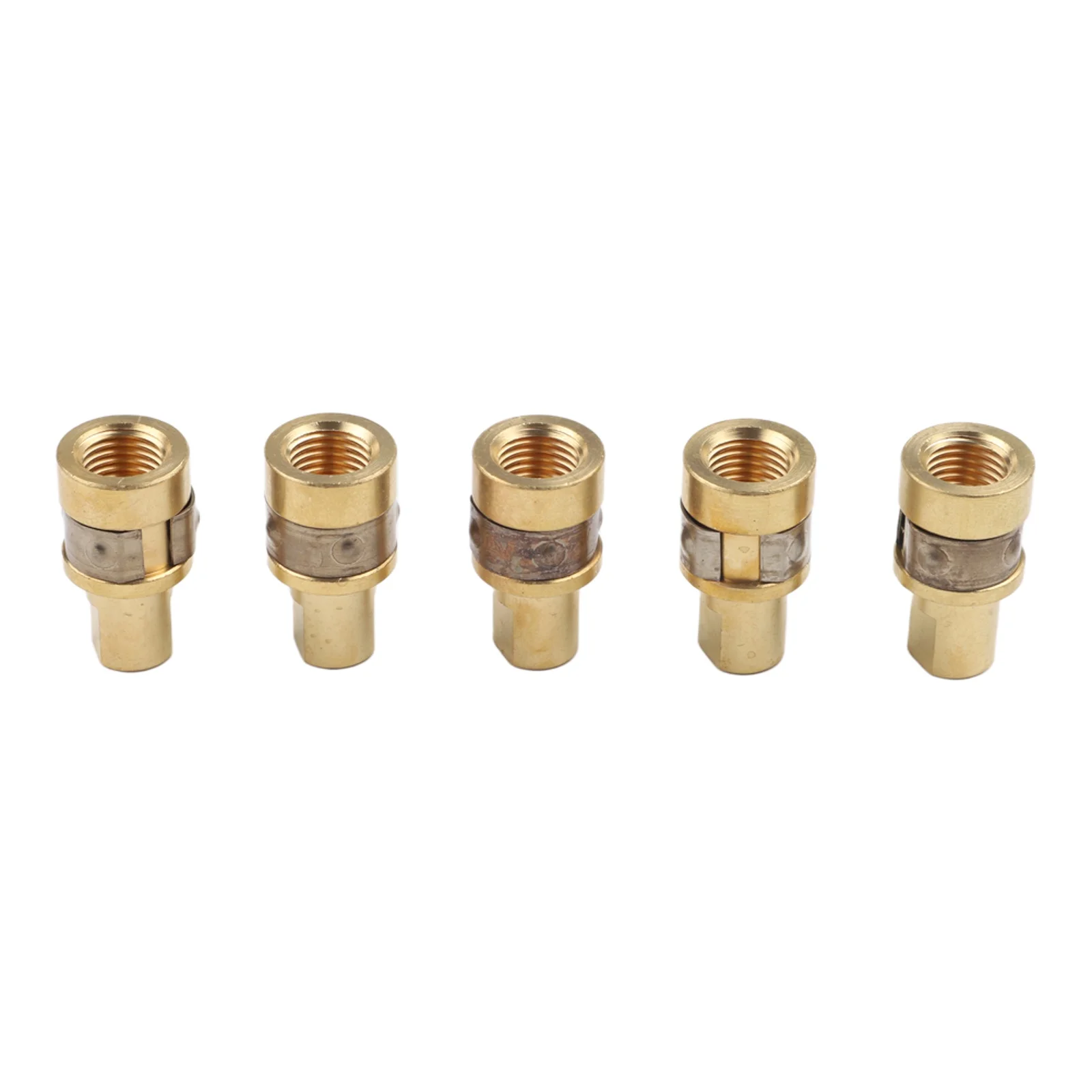 5pk MIG Welding Gas Diffuser Adapter 169716 Compatible with For Miller M1015 and For Hobart MIG Welders Copper