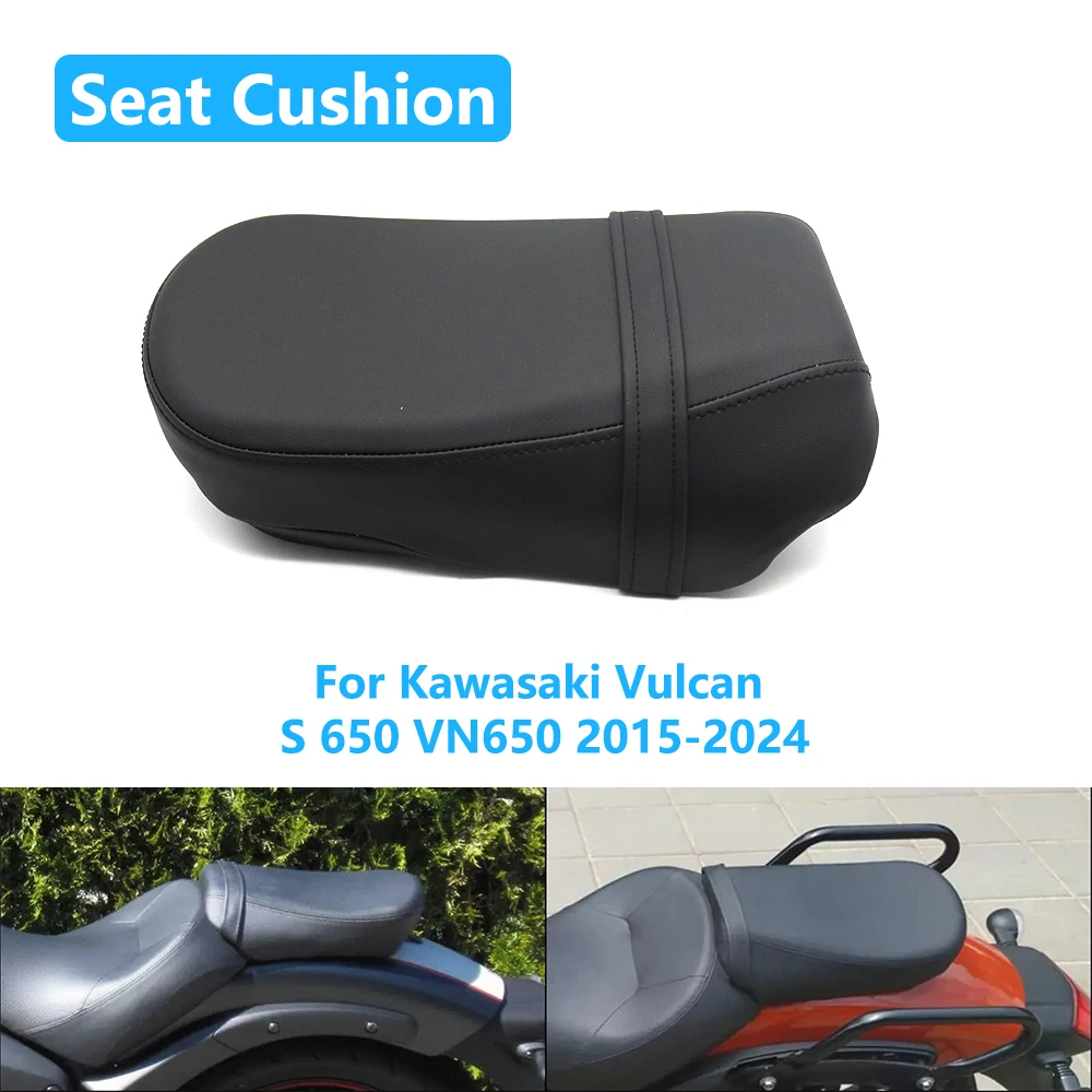

Motorcycle Seat Cushion For Kawasaki Vulcan S 650 VN650 2015-2024 Non-slip Seat Cushion Rear Passenger Seat Pad Accessories