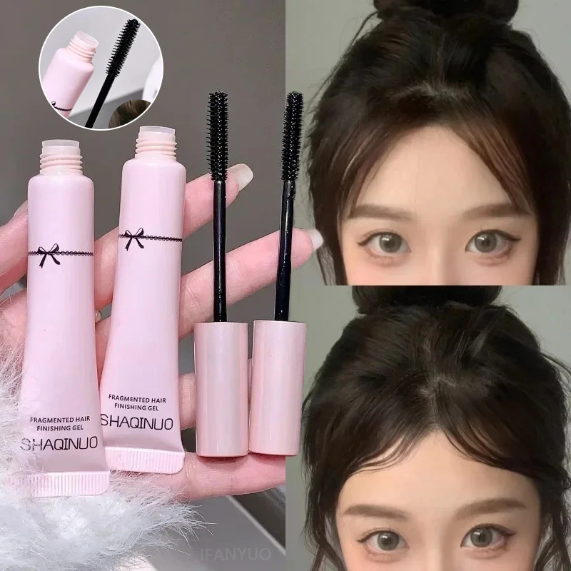 Barra de cera para el cabello, Gel de peinado para alisar el cabello rizado, dar forma, Gel de acabado transparente no graso, Gel fijo para estilizar el cabello