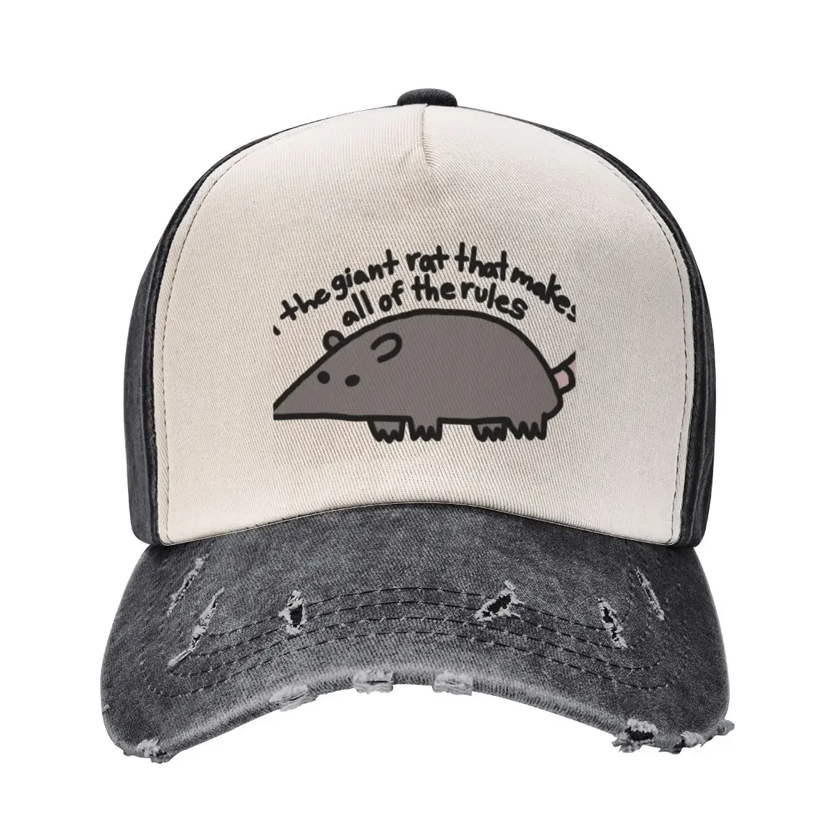 I’m The Giant Rat That Makes All Of The Rules Baseball Cap custom Hat Luxury Man Hat black Luxury Brand Woman Men's