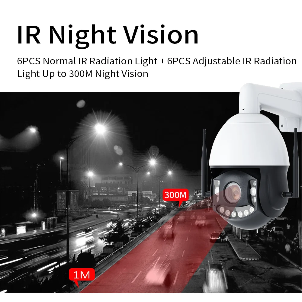 กล้องวงจรปิดไร้สาย PTZ 1080P 5MP WIFI 3G 4G รองรับซิมการ์ด ความละเอียด 2MP HD CCTV ซูมออปติคอล 40 เท่า สำหรับภายนอกอาคาร กล้องวงจรปิดบ้าน รองรับแอป CamHi